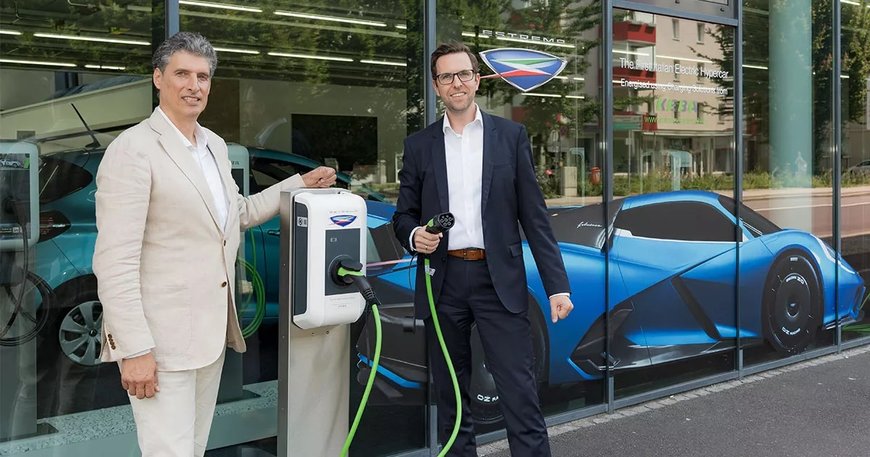 Climate-neutral KEBA charging stations now also for the Italian 1.5MW hypercar Fulminea